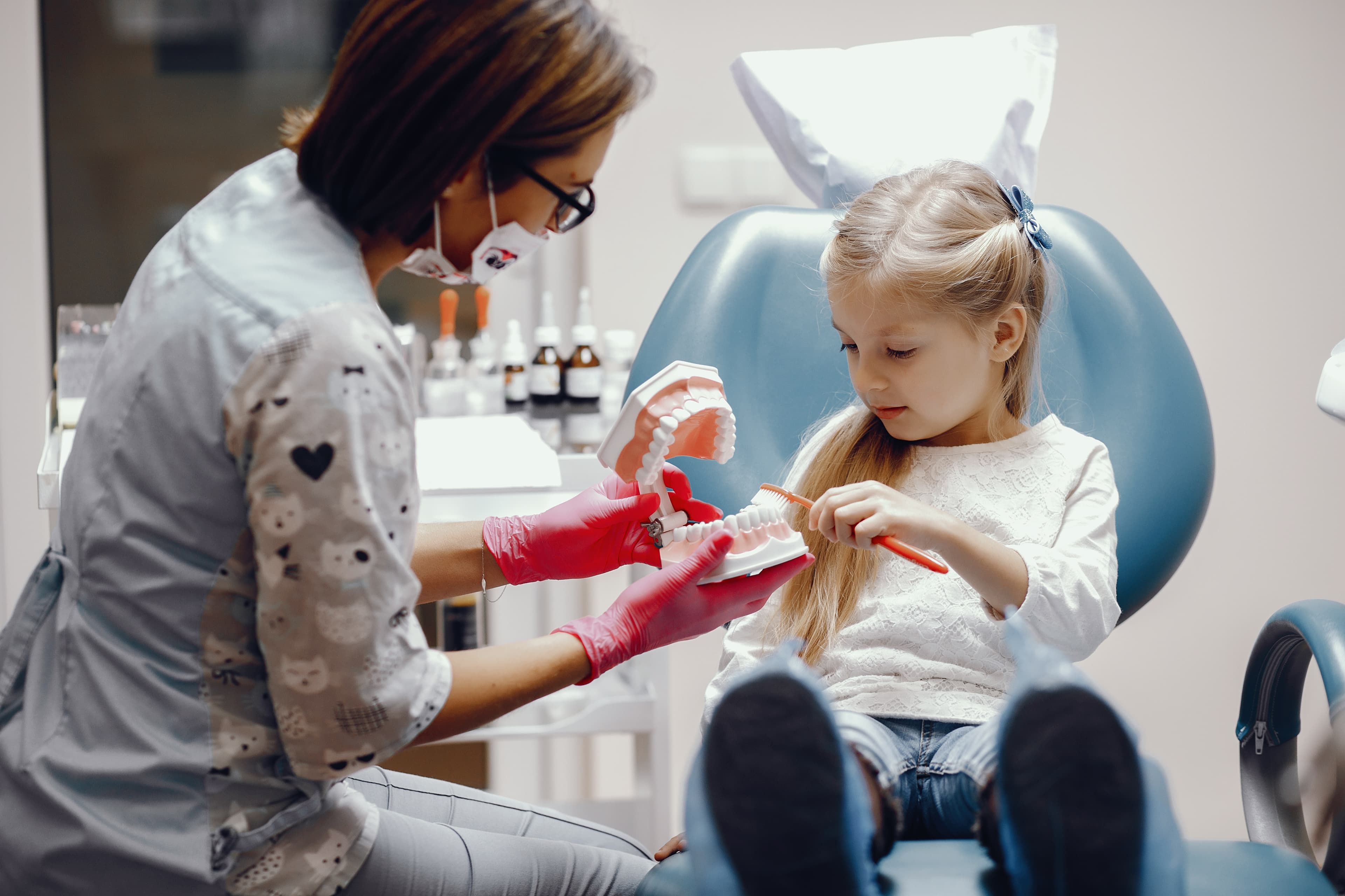 Complete care for developing teeth.